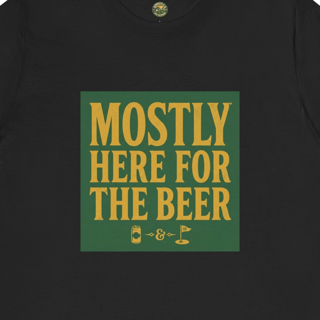 Mostly Here for the Beer - Vintage Golf Tee