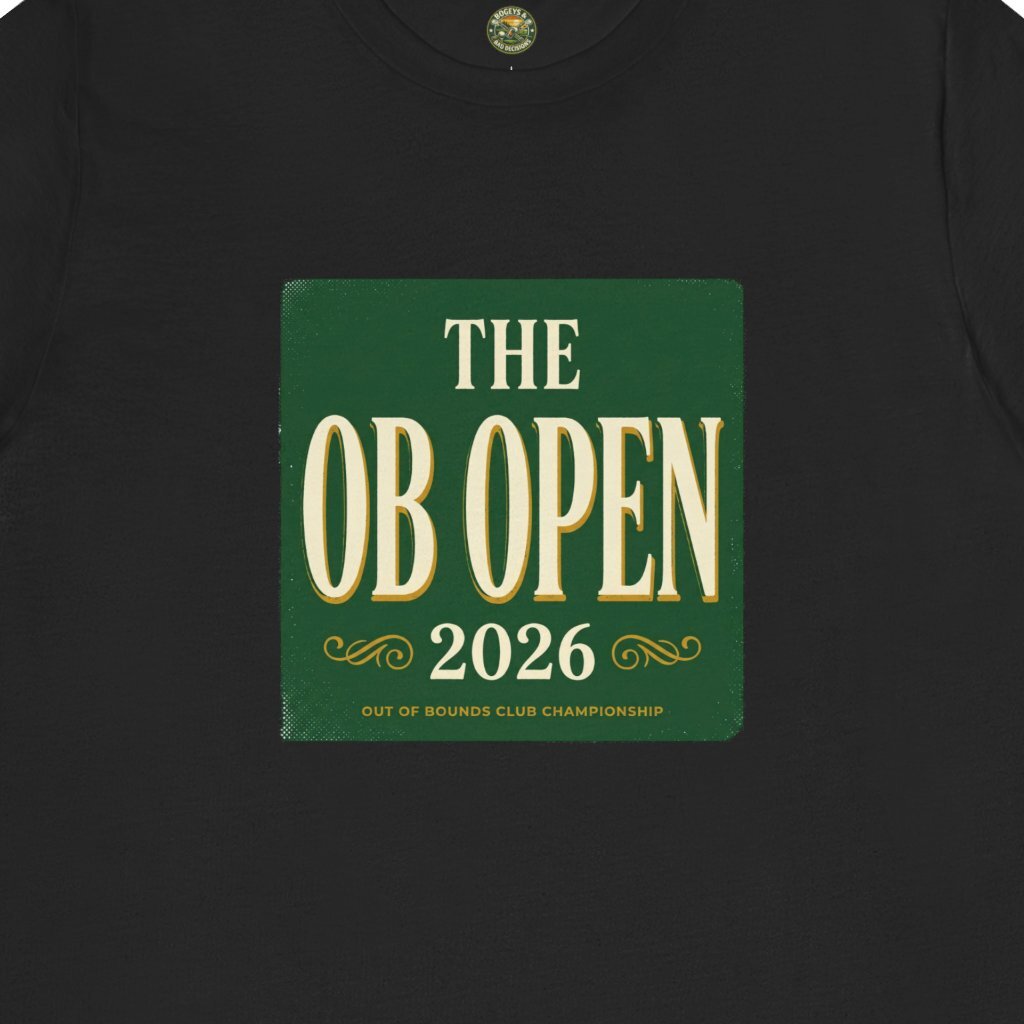 The OB Open Tee — Vintage Tournament Poster