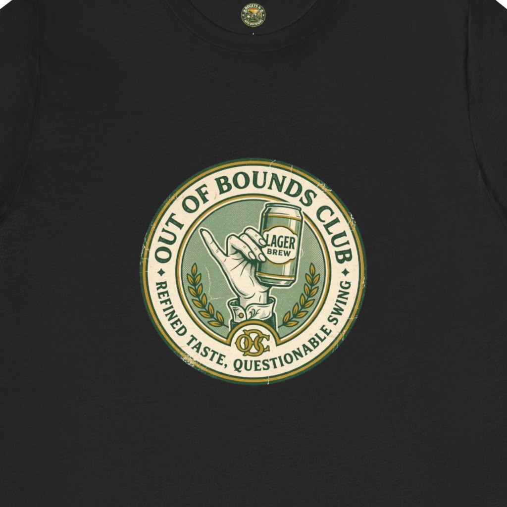OBC Gatekeeper’s Crest Tee — Refined Taste, Questionable Swing