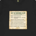 OBC Club Bylaws Tee — Vintage Fake Rulebook