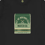 OBC Match Co. Tee — Vintage Matchbook Cover