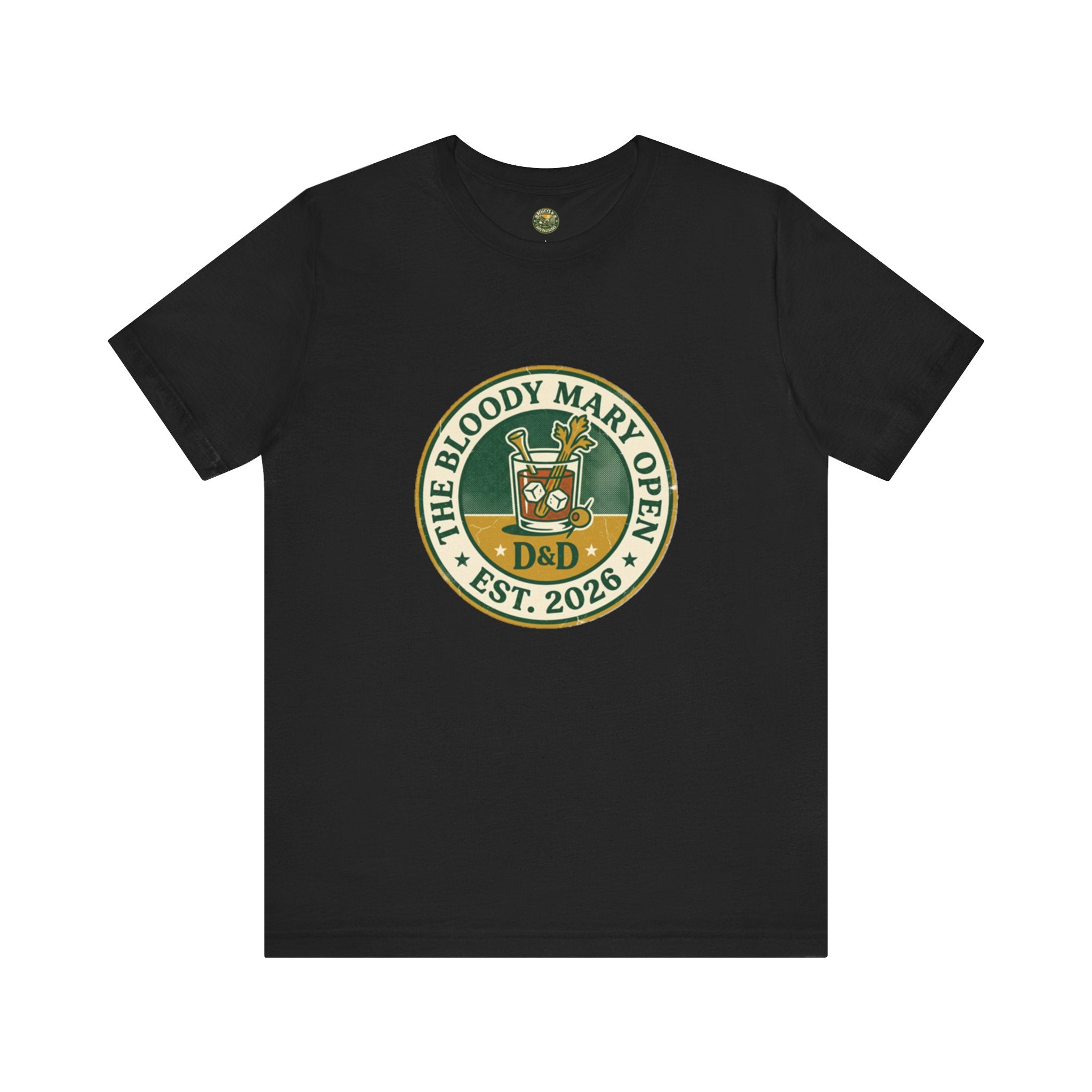 The Bloody Mary Open Tee — Vintage Morning Round Badge