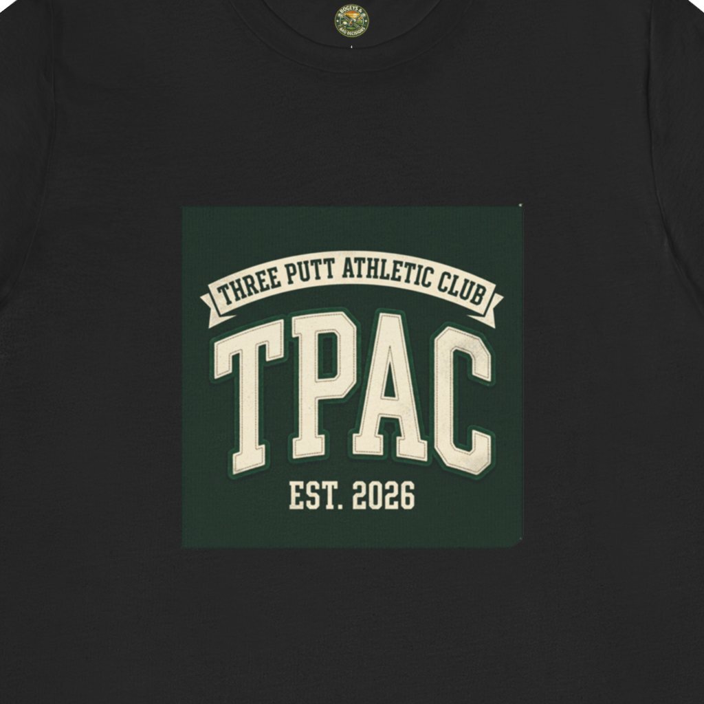 TPAC Varsity Monogram Tee - Three Putt Athletic Club