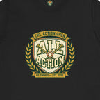 The Action Open Tee — Fake Golf Tournament Crest