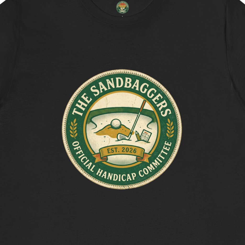 The Sandbaggers Badge Tee