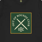 Out of Bounds Club Crossed Stakes Tee