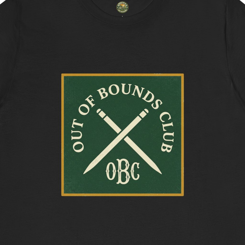 Out of Bounds Club Crossed Stakes Tee