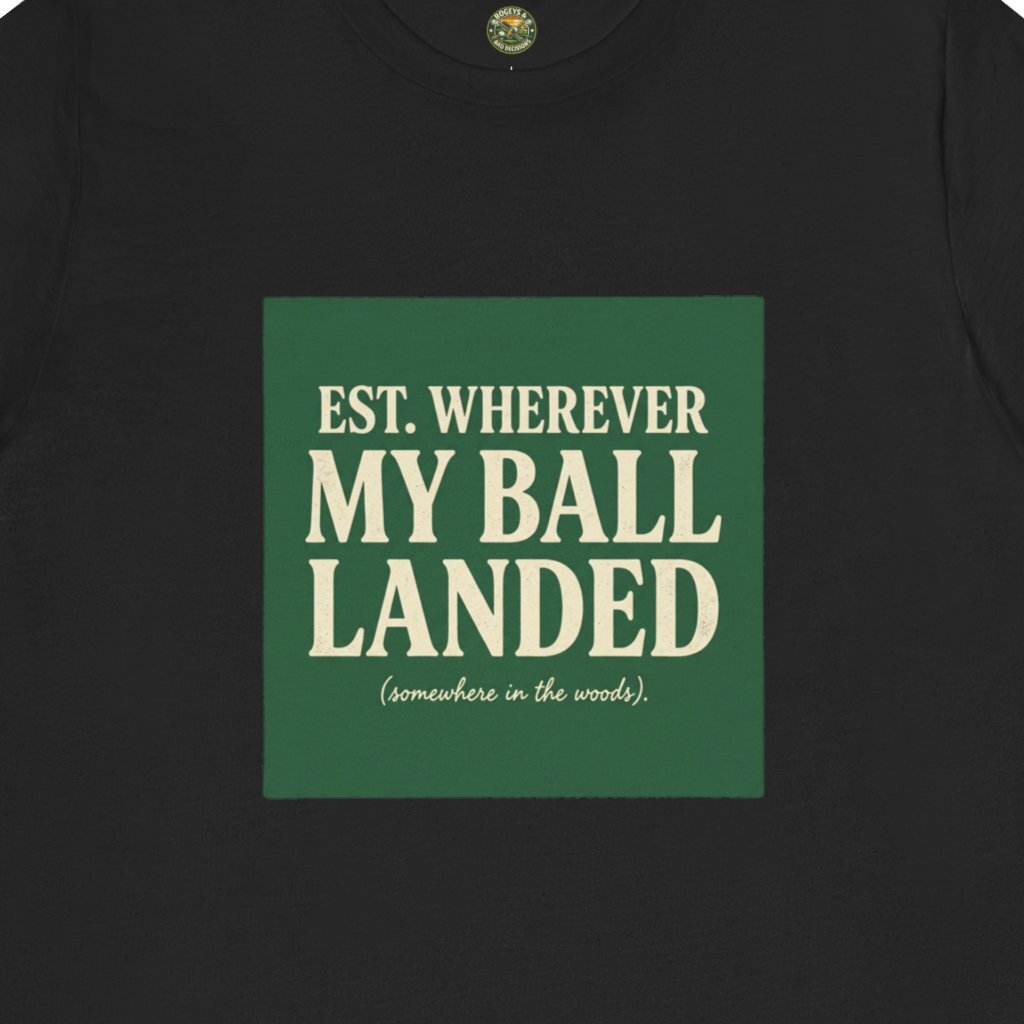 Est. Wherever My Ball Landed — OBC Vintage Golf Tee