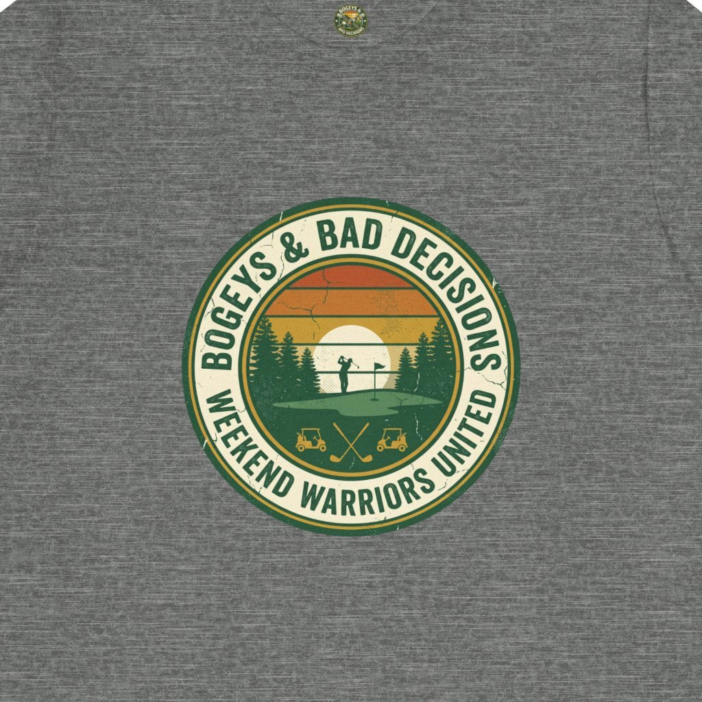 B&BD Weekend Warriors Sunset Badge Tee