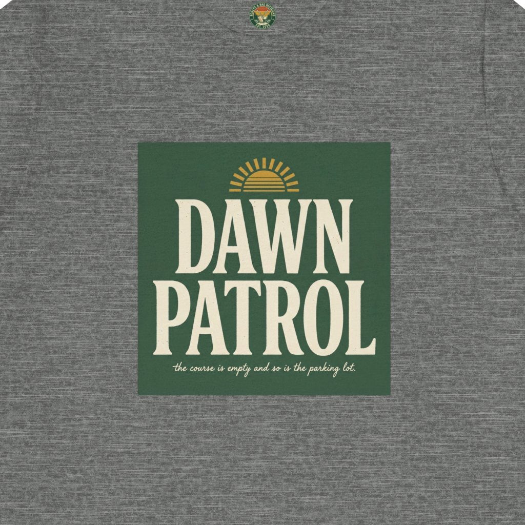 Dawn Patrol Tee — Vintage Sunrise Typography