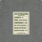 TPAC Putting Stats Sheet Tee — 2026 Season