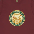 Cart Girl Appreciation Society Tee — Vintage Tribute Badge