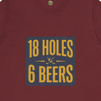 18 Holes, 6 Beers Tee