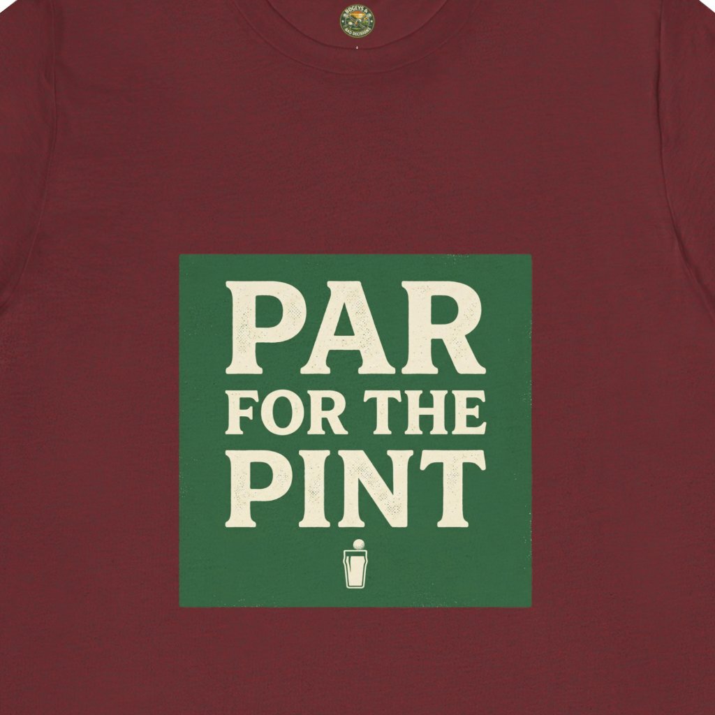 Par For The Pint - Green Label Vintage Golf & Beer Tee