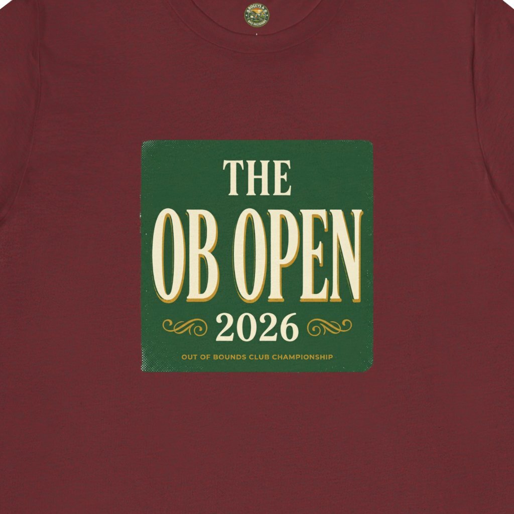 The OB Open Tee — Vintage Tournament Poster