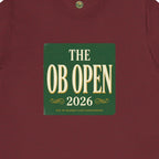 The OB Open Tee — Vintage Tournament Poster