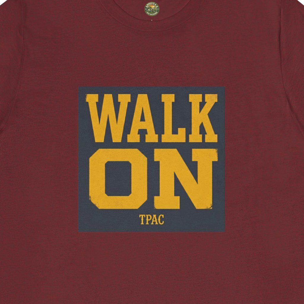 Walk On Tee - TPAC Vintage Varsity Typography