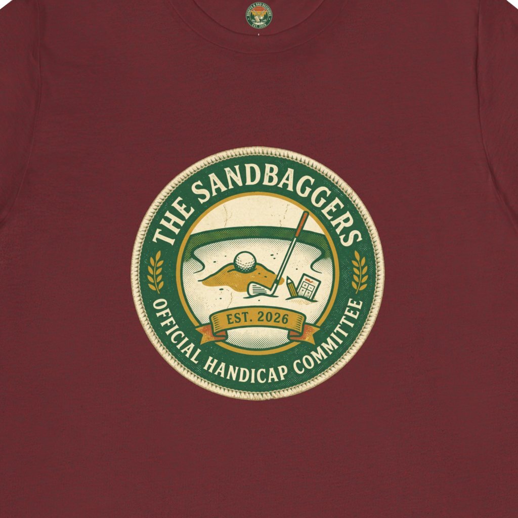 The Sandbaggers Badge Tee