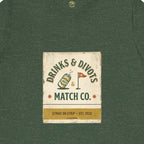 D&D Match Co. Tee — Vintage Matchbook Cover