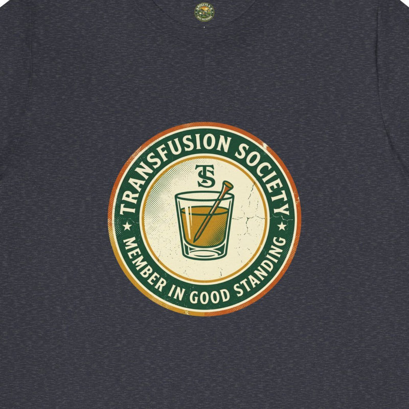 Transfusion Society Tee - Vintage Golf Cocktail Badge