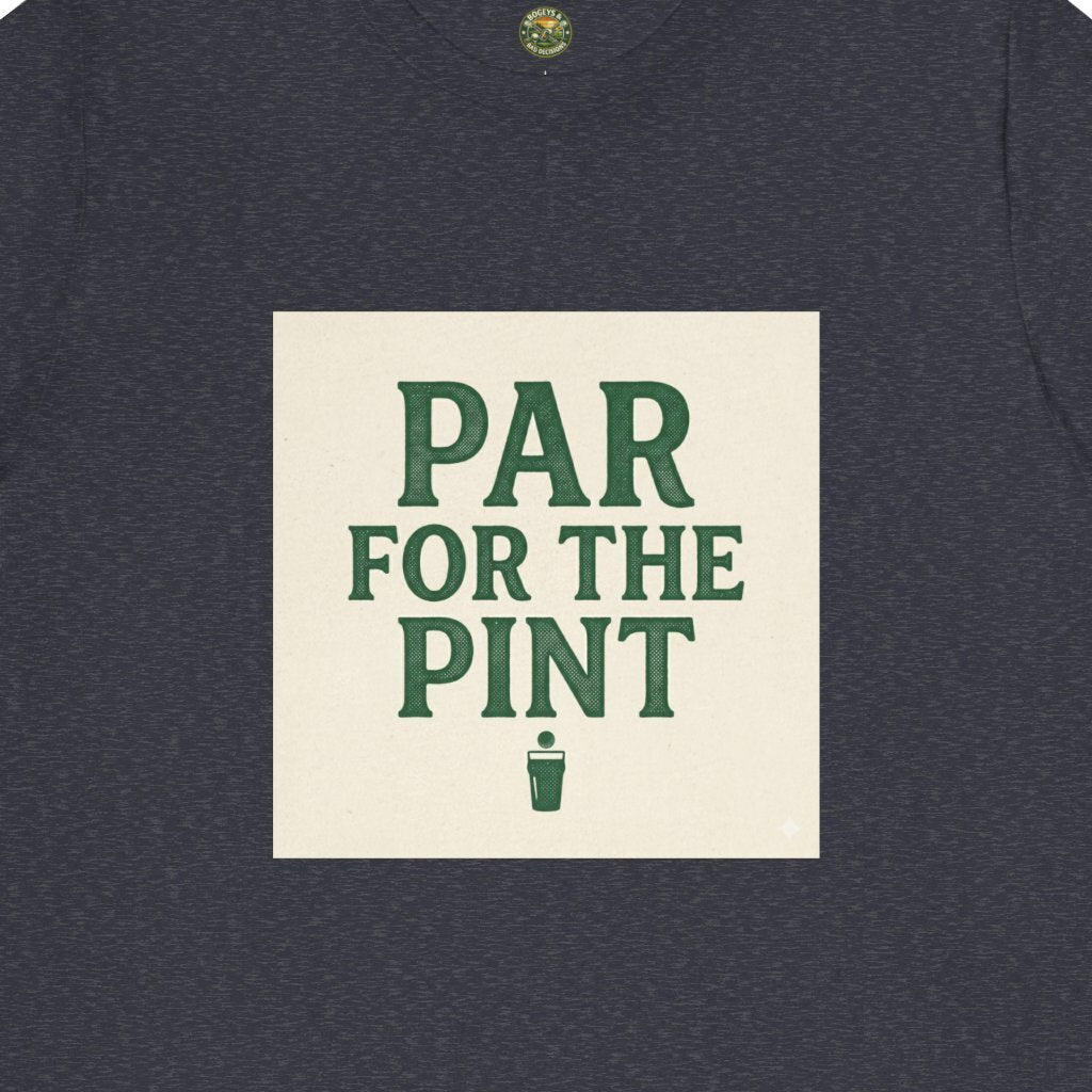 Par For The Pint — Vintage Cream Golf & Beer Tee