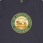 Cart Girl Appreciation Society Tee — Vintage Tribute Badge