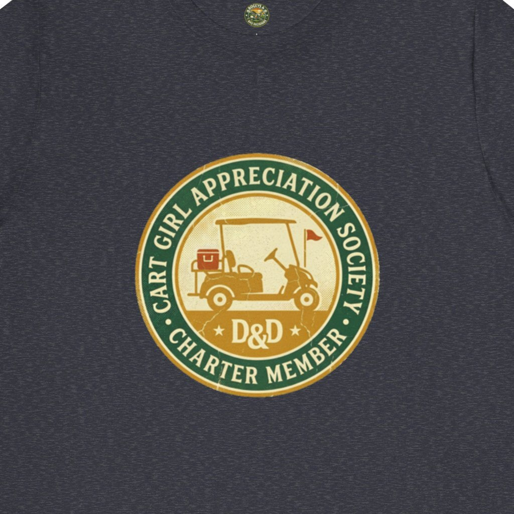 Cart Girl Appreciation Society Tee — Vintage Tribute Badge