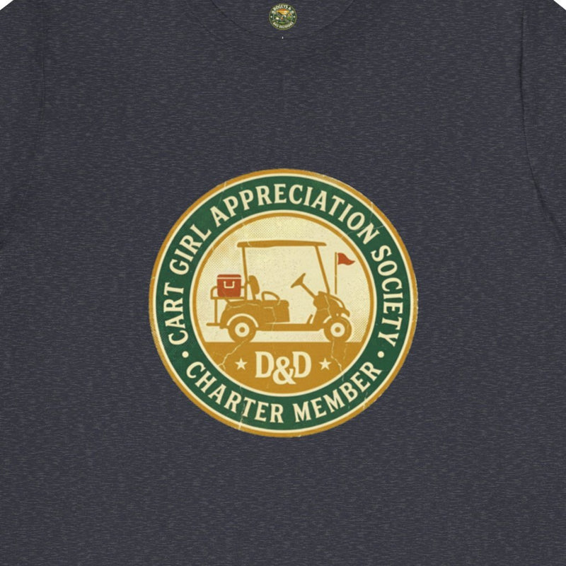 Cart Girl Appreciation Society Tee — Vintage Tribute Badge