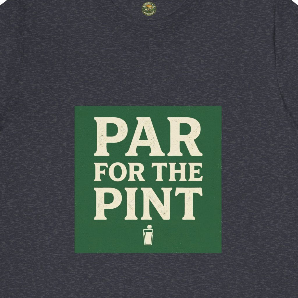 Par For The Pint - Green Label Vintage Golf & Beer Tee