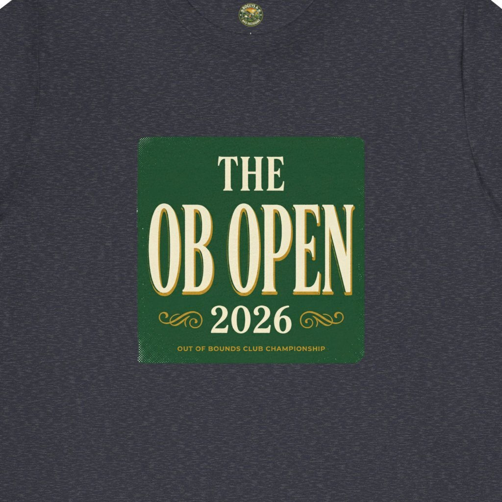 The OB Open Tee — Vintage Tournament Poster