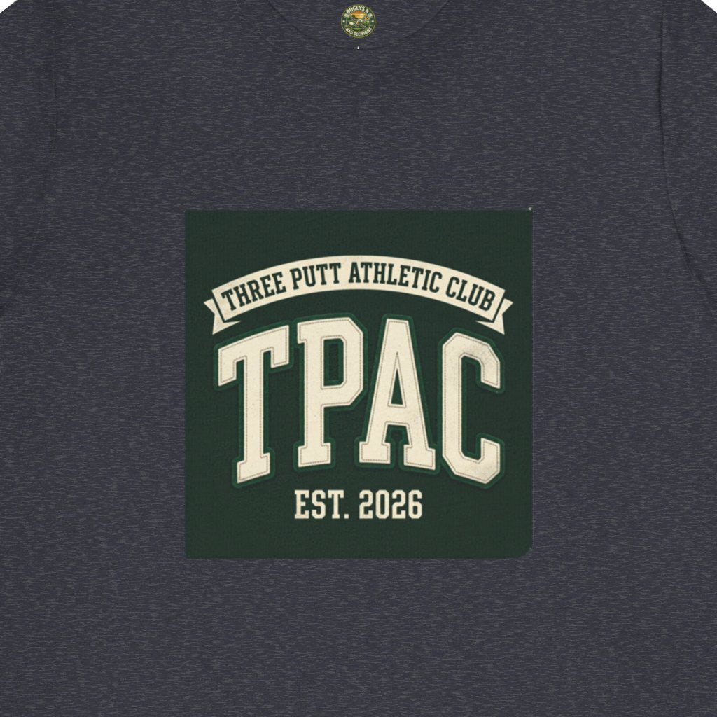 TPAC Varsity Monogram Tee - Three Putt Athletic Club