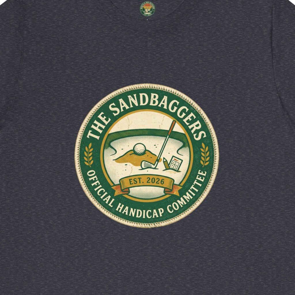The Sandbaggers Badge Tee