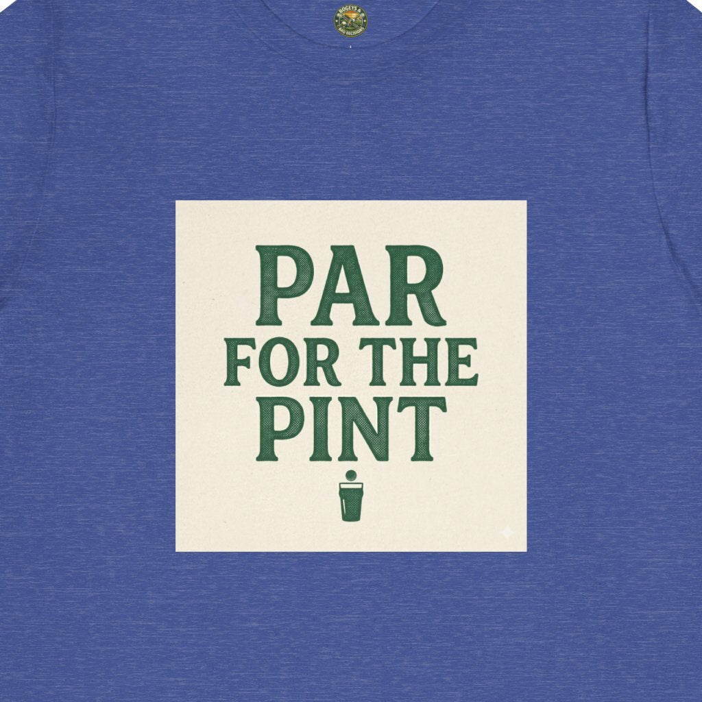 Par For The Pint — Vintage Cream Golf & Beer Tee