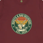 Bogeys & Bad Decisions Logo Tee