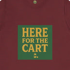 Here For The Cart — Vintage Golf & Beer Tee