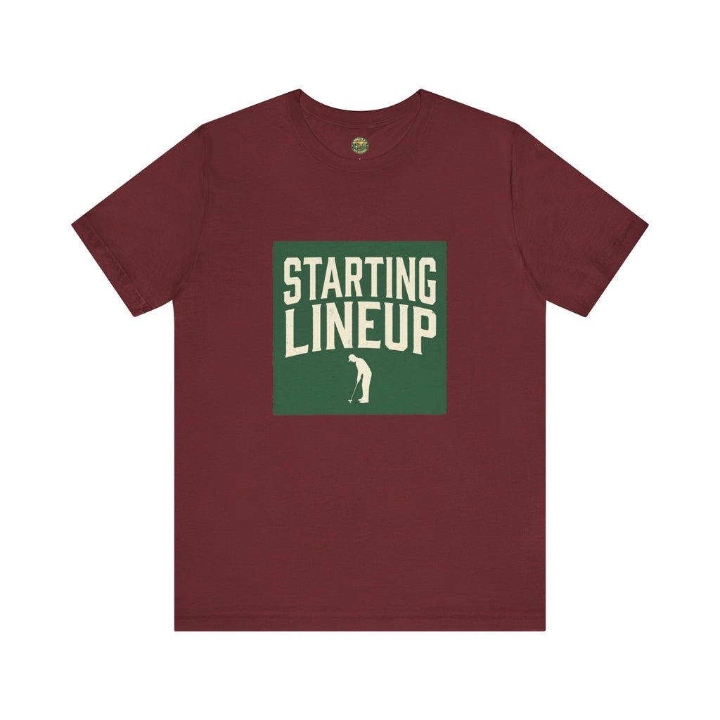 Starting Lineup Tee - TPAC Vintage Putting Stance
