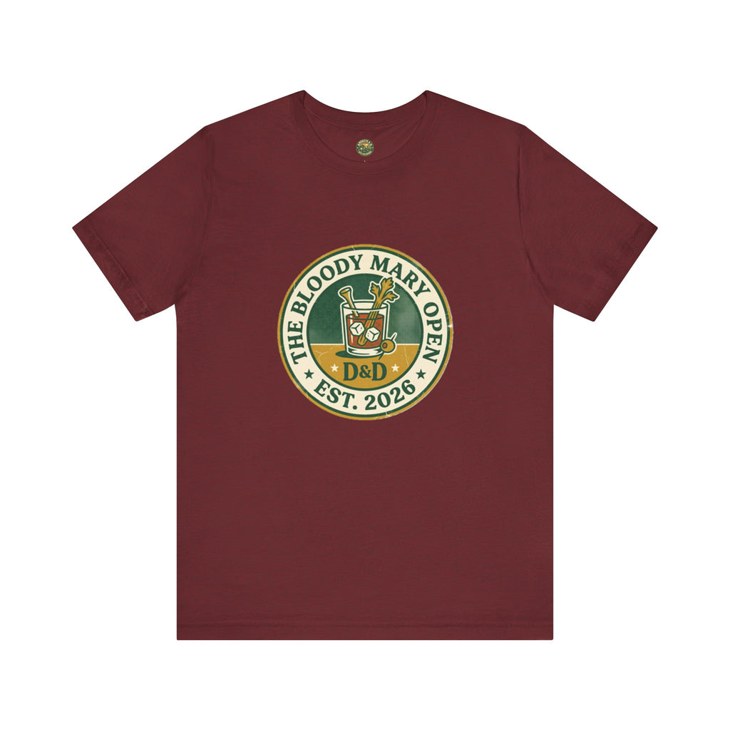 The Bloody Mary Open Tee — Vintage Morning Round Badge