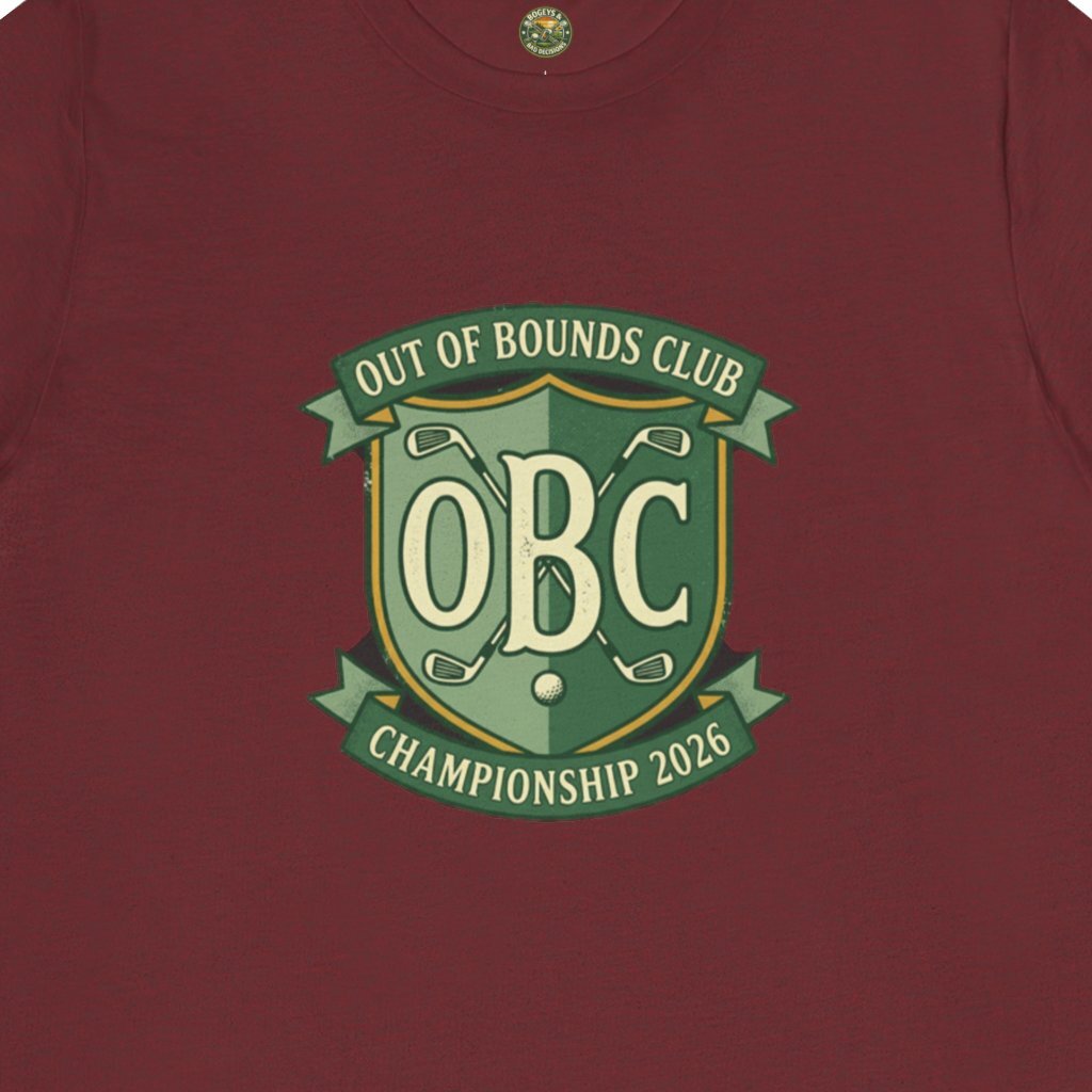 OBC Championship Tee - Vintage Tournament Crest