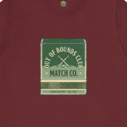 OBC Match Co. Tee — Vintage Matchbook Cover