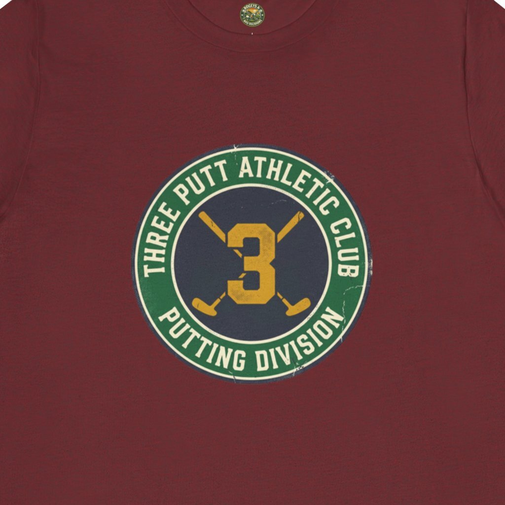 TPAC Crossed Putters Badge Tee