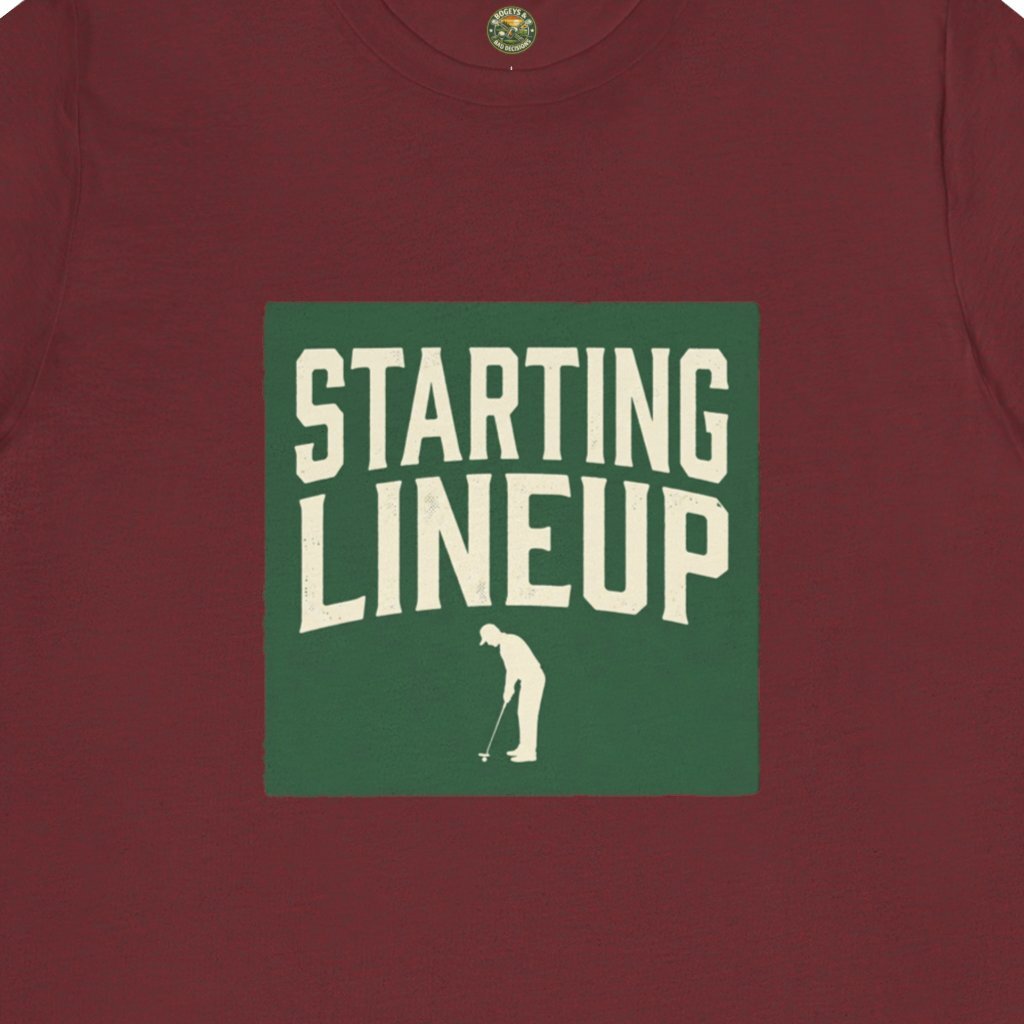 Starting Lineup Tee - TPAC Vintage Putting Stance