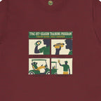 TPAC Off-Season Training tee - Vintage 4-Panel Workout Poster