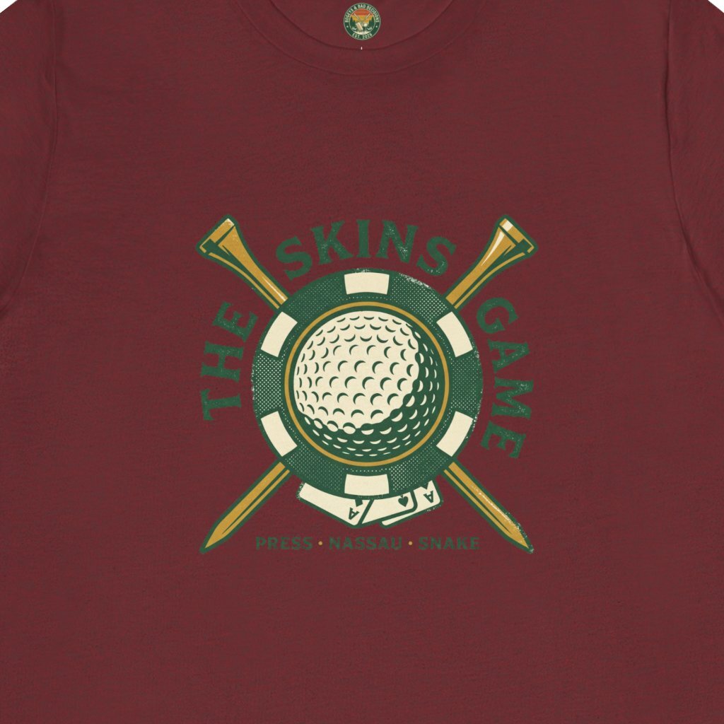 The Skins Game Mark Tee — Poker Chip & Crossed Tees