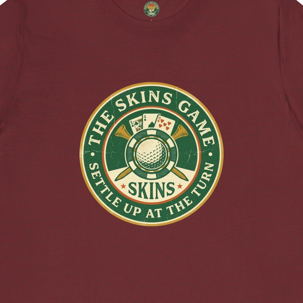 The Skins Game Badge Tee