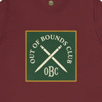 Out of Bounds Club Crossed Stakes Tee