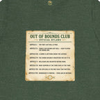 OBC Club Bylaws Tee — Vintage Fake Rulebook