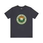 Bogeys & Bad Decisions Tee - Weekend Warriors Sunset Badge
