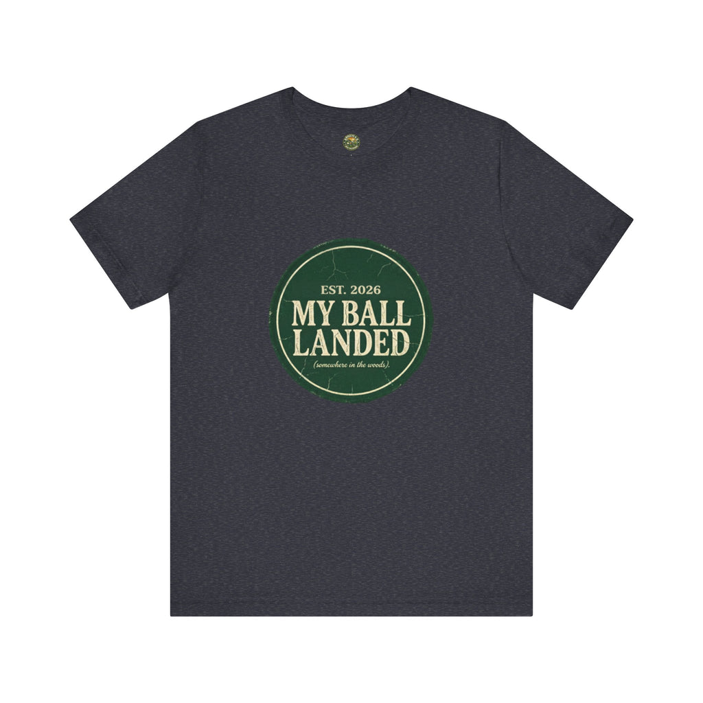 Out of Bounds Club Tee "My Ball Landed Somewhere in the Water" - Funny Golf Vintage Golf tshirt