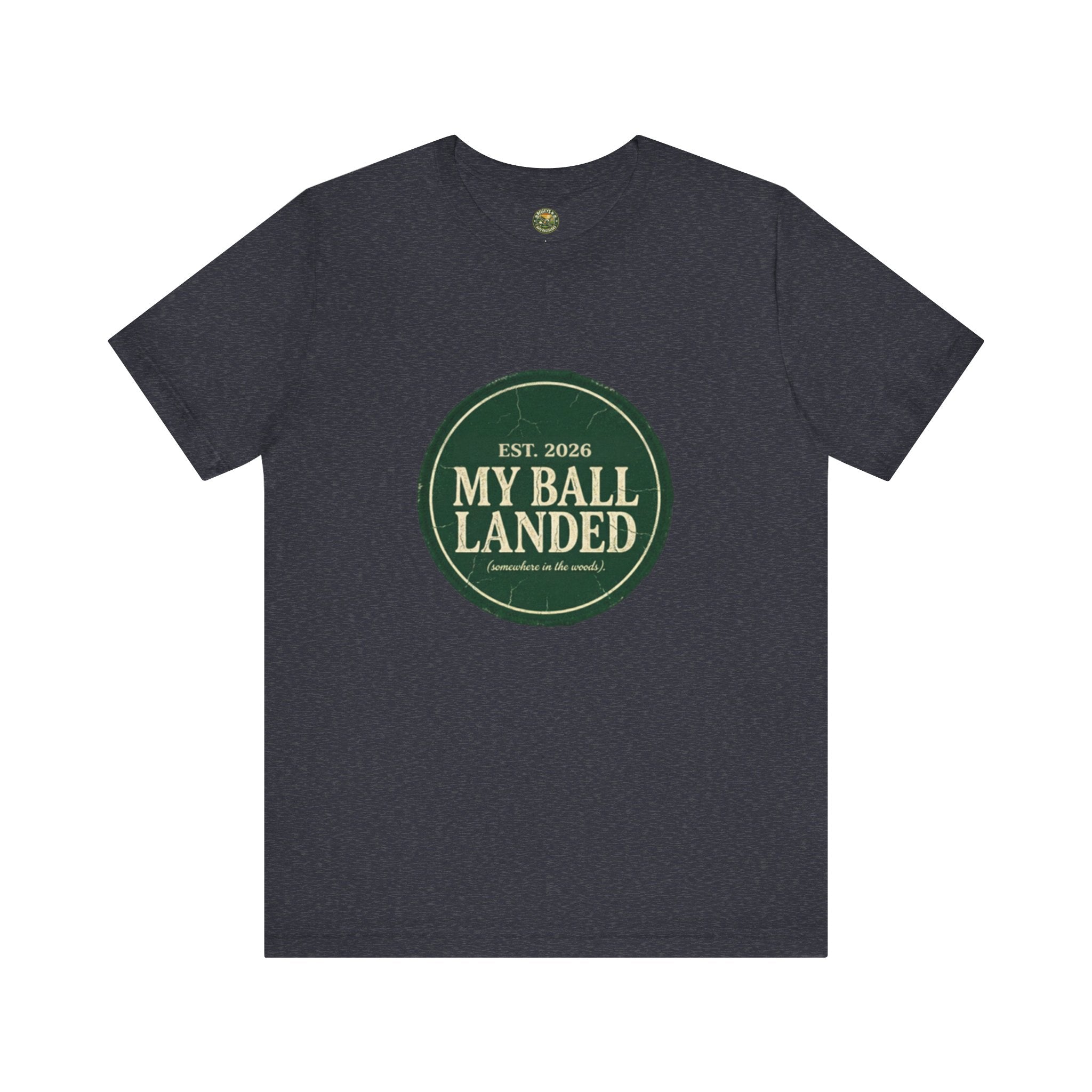 Out of Bounds Club Tee "My Ball Landed Somewhere in the Water" - Funny Golf Vintage Golf tshirt
