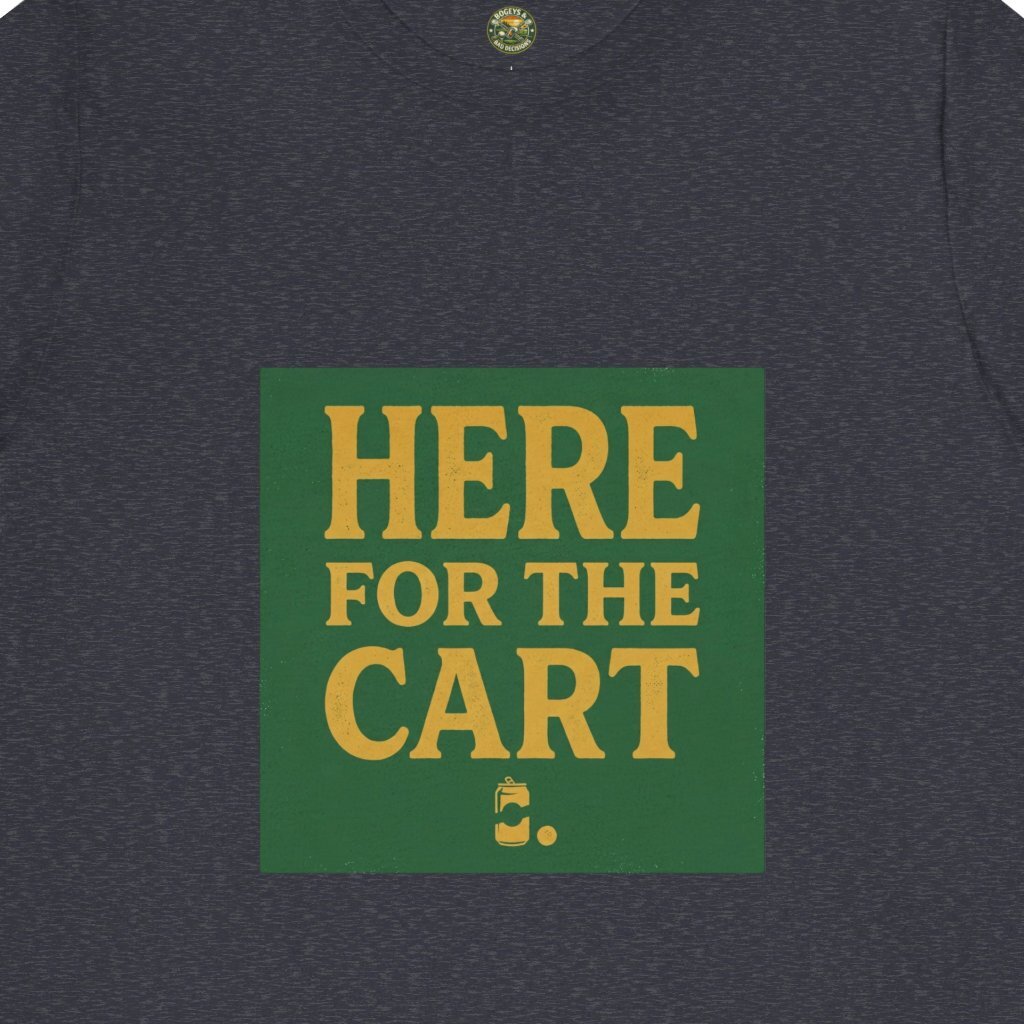 Here For The Cart — Vintage Golf & Beer Tee